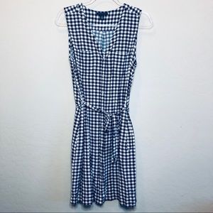 Tommy Hilfiger Checkered Dress Size Large E1